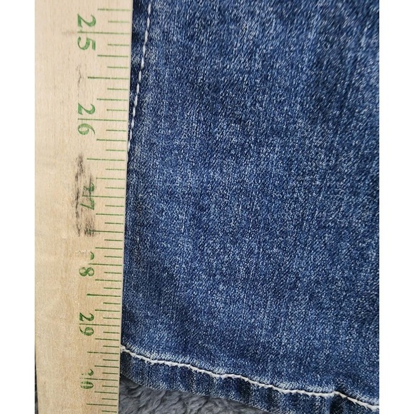 Maurices Bootcut Jeans Womens 11/12 REG Blue Medium Wash Stretch Denim EUC - Picture 6 of 6